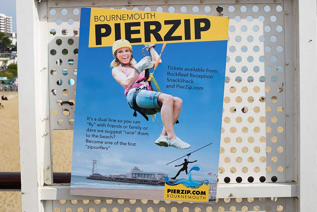 Bournemouth Pier Zip Line & RockReef Ticket Prices Dorset Guide