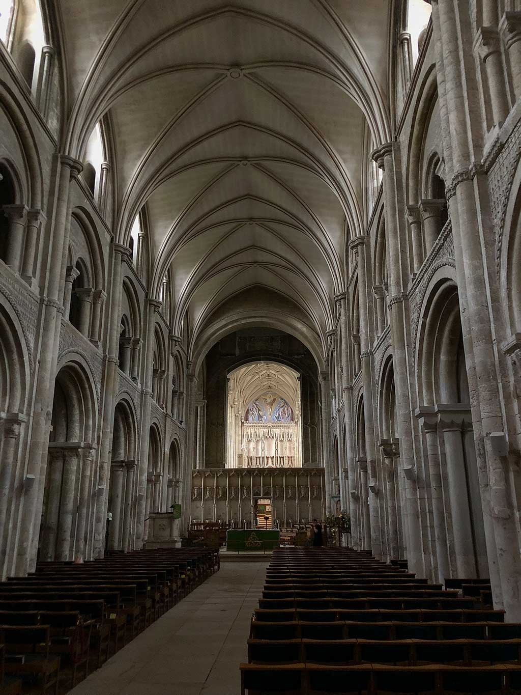 Photo taken inside of Christchurch Priory