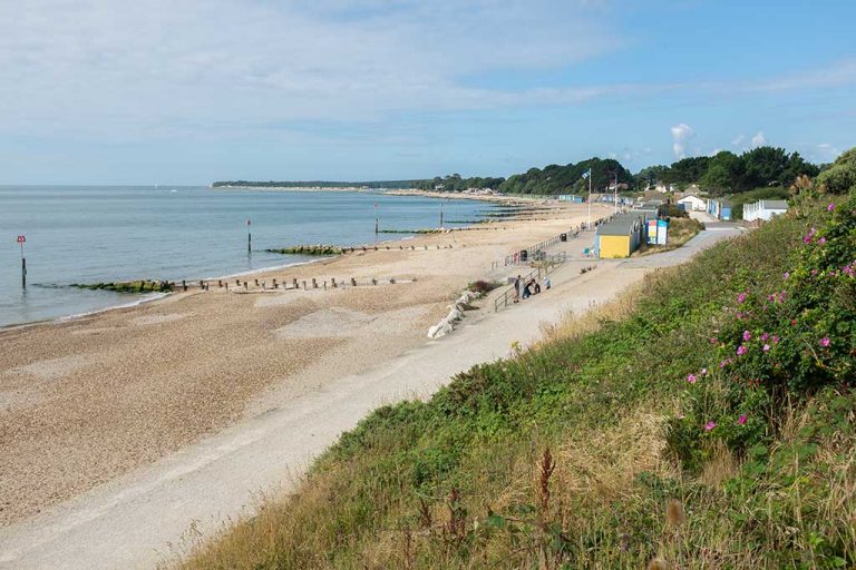 Friar's Cliff Beach / Steamer Point Visitor Info Dorset Guide