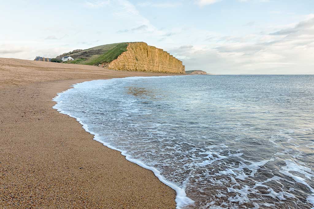 East Beach at West Bay Bridport