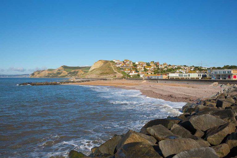 West Bay Beach Bridport Dorset Guide