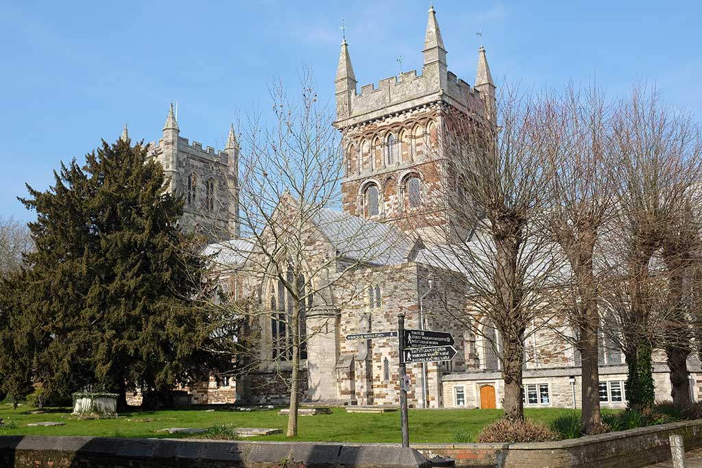 Wimborne Minster church