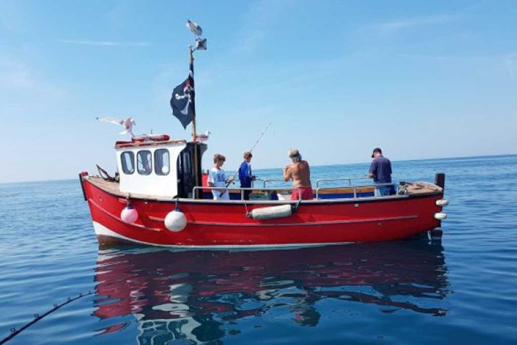 Harry May, Sea Fishing, Lyme Regis
