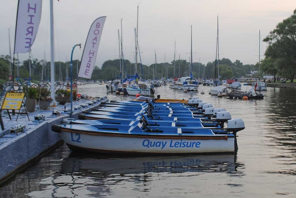 Quay Leisure Boat Hire, Christchurch