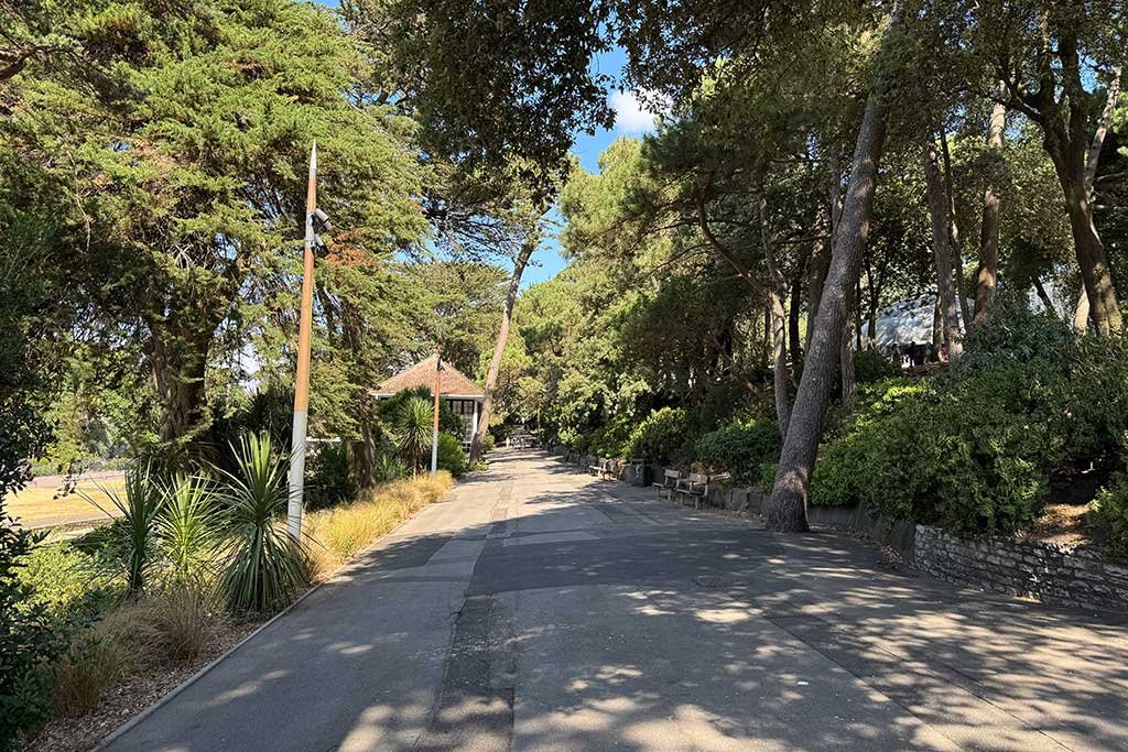 Pine Walk and Bandstand, Bournemouth Lower Gardens