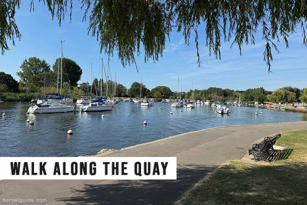 Walk along Christchurch Quay