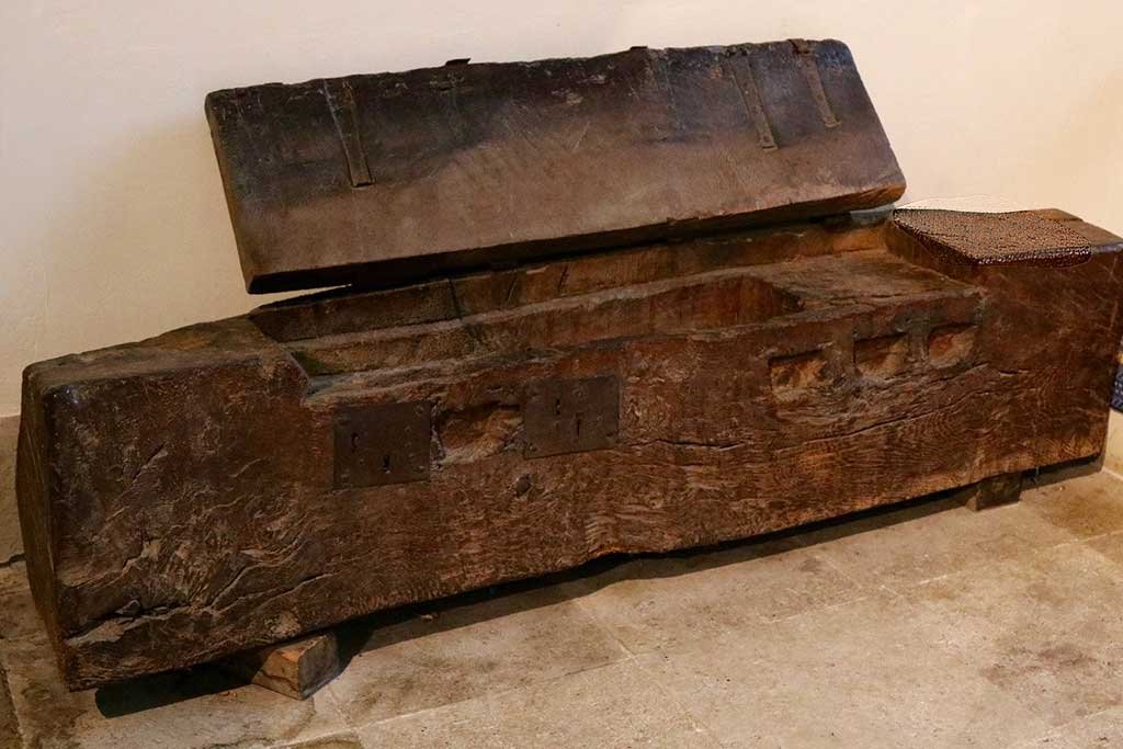 The Anglo-Saxon Chest, Wimborne Minster, Dorset
